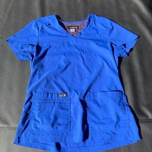 Koi Basics - Royal Blue Scrubs